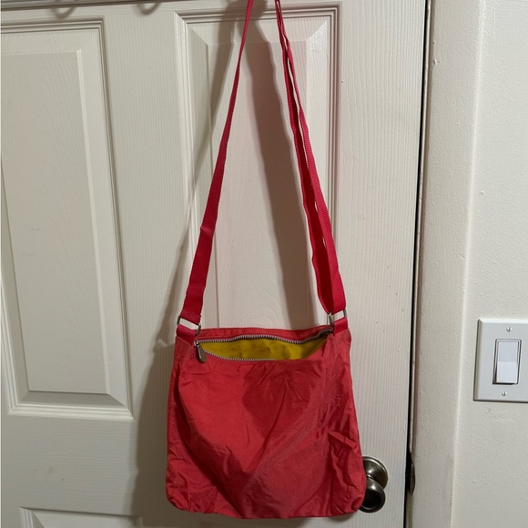 Baggallini Red Crossbody Bag with Zippered Compartments - Picture 2 of 5